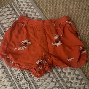 soft flowy floral short